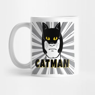 CatMan New Super Hero in Town Mug